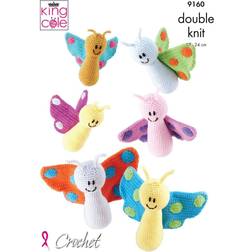 King Cole Butterflies Value Baby DK 50g 9160