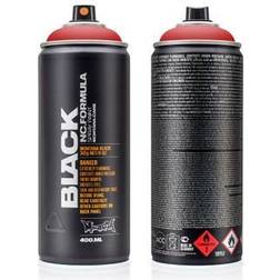 Montana Cans Black Spray Paint BLK3020 Fire Rose