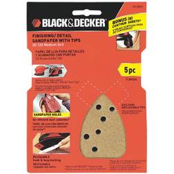 Black & Decker BDAM120 5pk Mouse Sandpaper 120G