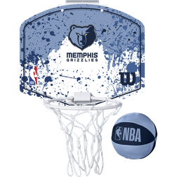 Wilson Mini NBA Team Mini Hoop Basketball Set Merch Multicolor