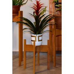 Decorotika Florny Tall Wood Plant Stand 40cm