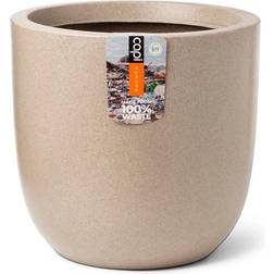 Capi Plantekrukke Waste Smooth 35x34 cm Beige Krukke
