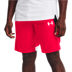 Under Armour Men's Baseline 10" Shorts - Red/White