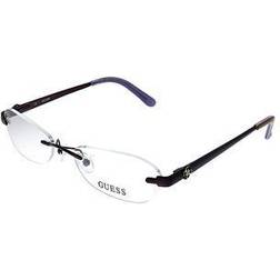 Guess Eyeglass Purple Purple Rimless