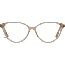 Tom Ford FT5545-B Peach/Clear Lens