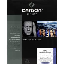 Canson Infinity Rag Photographique Smooth Matte Paper 310 gsm 17 x 22 in 25 Sheets