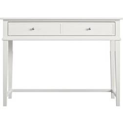 Loft24 Franklin 90 cm med Förvaring Låda Vit Skrivbord