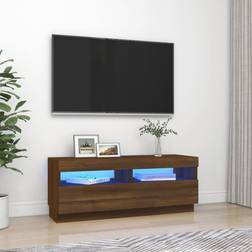 vidaXL LED-belysning TV-bänk
