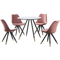 Life Interiors Life Interiors Sofia Dorchester Dining Set 5pcs