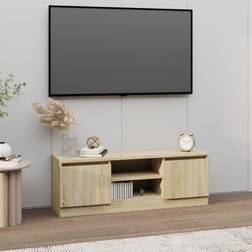 vidaXL Avec Porte 102x30x36 cm Meuble TV