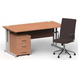 Impulse 1600/800 Cant Writing Desk