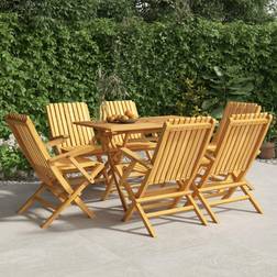 vidaXL Folding Garden Chairs