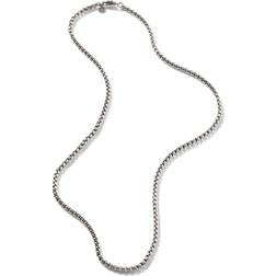 John Hardy Sterling Silver Classic Chain Woven Box Chain Necklace