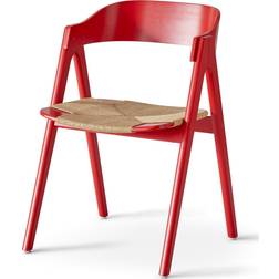 Findahls Mette Beech/Red Køkkenstol 75cm
