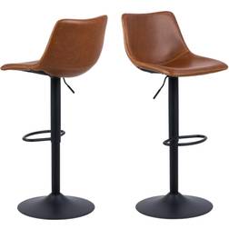 Act Nordic Oregon Cognac Bar Stool 110cm 2pcs