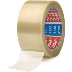 TESA Verpakkingstape tesapack Transparant 50 mm (B) x 66 m (L) PVC (Polyvinylchloride) 4120 6 Rollen
