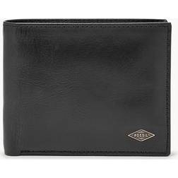 Fossil Men's Ryan Leather RFID-Blocking Bifold Passcase with Removable Card Case Wallet, ML3829001