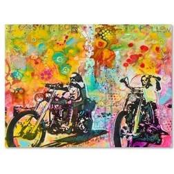 Trademark Fine Art 'Easy Rider' Graphic Print on Wrapped Wall Decor