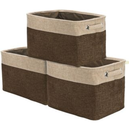 Sorbus Twill Storage of 3 Basket