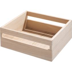 iDESIGN Renewable Paulownia Natural Storage Box