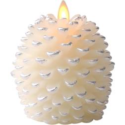 Luminara Realistic Moving Flame Pine Flameless Scented Candle