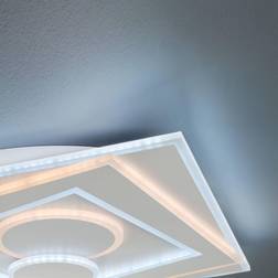 FISCHER & HONSEL Ration LED-loftlampe dæmpbar Loftplafond