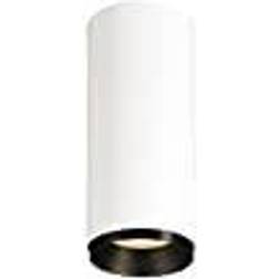 SLV Numinos CL Phase S LED Loftlampe 2700k 985 lm 60° Hvid Sort Loftplafond