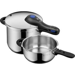 WMF Trykkoger PERFECT PLUS 6,5 l 3 l 2 stk rustfrit stål