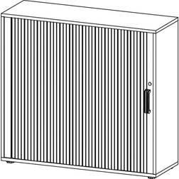 HAMMERBACHER 1733S lichtgrau Lagerschrank