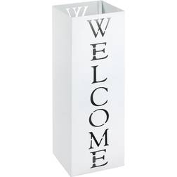 HAKU Möbel Welcome En Métal Laqué Blanc Porte-parapluie