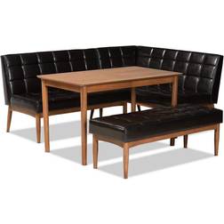 Baxton Studio Sanford Dining Set 27.5x47.2" 4