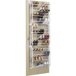 Whitmor 36 Pairs 67804679WHT Shoe Rack