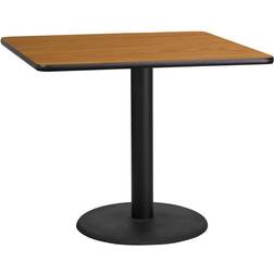 Flash Furniture XU-NATTB-3636-TR24-GG 36" Square Dining Table