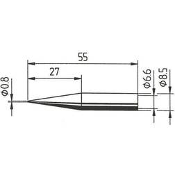 Ersa 842 SD Soldering tip Pencil-shaped, Content