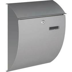 Perel Letterbox 40.3 cm Height x 31 cm Width x 16.5 cm Silver