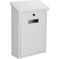 Perel BG10001 Rio Post Box White