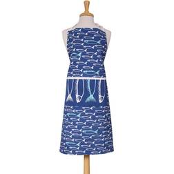 Dexam Adult Fish Marine Apron Blue