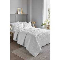 Serene Cavali Pinsonic Deco Duvet Cover White