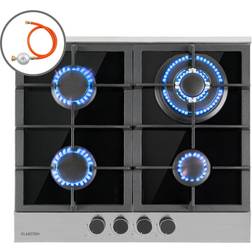 Klarstein Plaque de Cuisson Gaz 4 Feux 8.0 kW