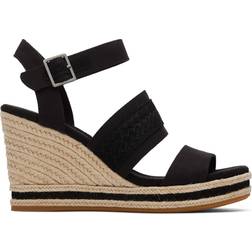 Toms Damen Madelyn Sandalen, Schwarz