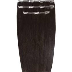 Beauty Works 18" Deluxe Remy Instant ClipIn Hair Extensions Ebony