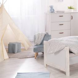 Roba Pouf Enfant Lil Sofa Forme Étoile Bleu Clair