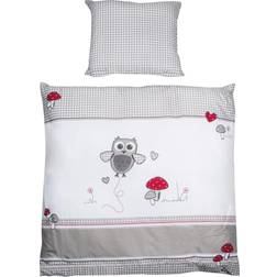 Roba Set Culla Adam & Owl 80 x 80 cm 100% Cotone