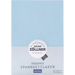 Julius Zöllner spannbetttuch jersey hellblau