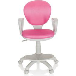 hjh OFFICE Kid Colour G1 Pivotante Pour Enfant Rose