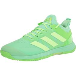 Adidas Men's Adizero Ubersonic Tennis Shoes Green/Solar Green