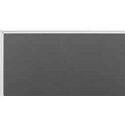 Magnetoplan Filztafel B1200xH900 mm Grau M.Aluminiumrahmen