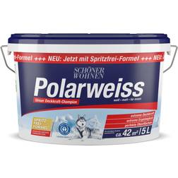 Schöner Wohnen Polar White Wandfarbe Weiß 5L