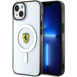 Ferrari iPhone 14 Plus Mobilskal Magsafe Outline Transparent