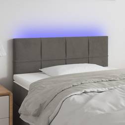vidaXL LED-lys 90x5x78/88 Sengegavl